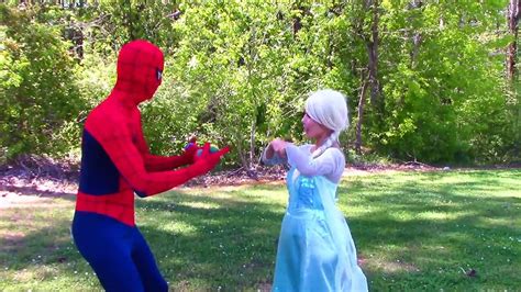 elsa and spider man|spider man and elsa vampire.